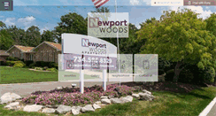 Desktop Screenshot of newportwoodsapartments.com