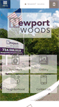 Mobile Screenshot of newportwoodsapartments.com